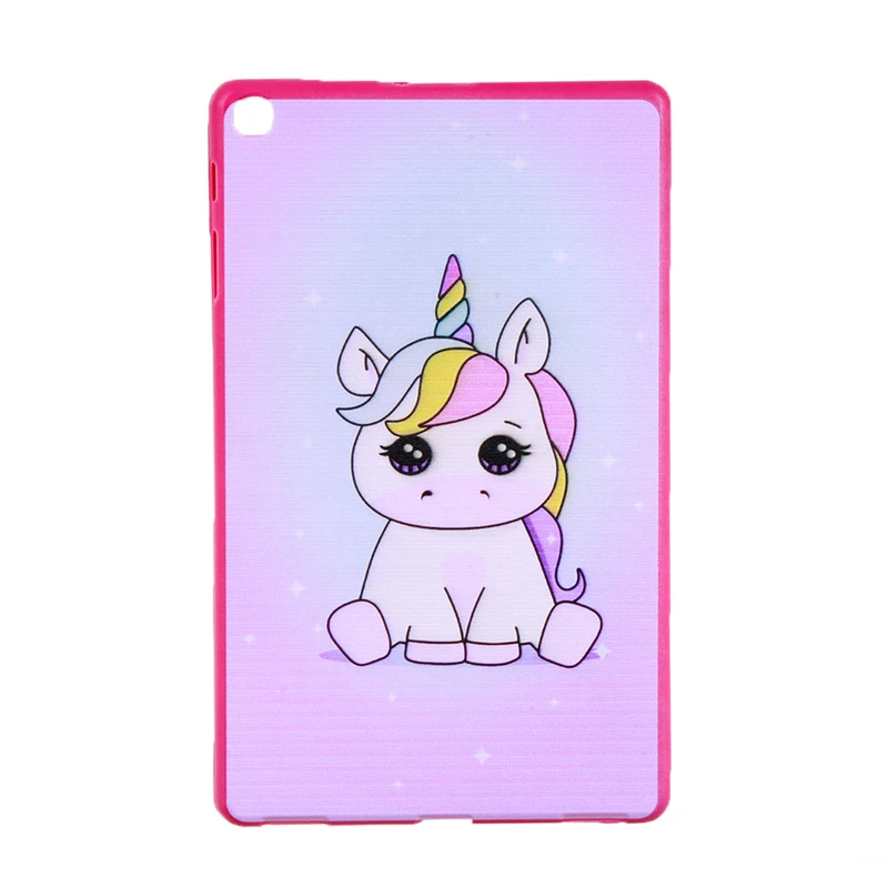 کاور مدل یونیکورن کارتونی کد TKA مناسب برای تبلت سامسونگ Galaxy Tab A T515