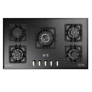 اجاق گاز صفحه ای درخشان مدل G611 پنج شعله