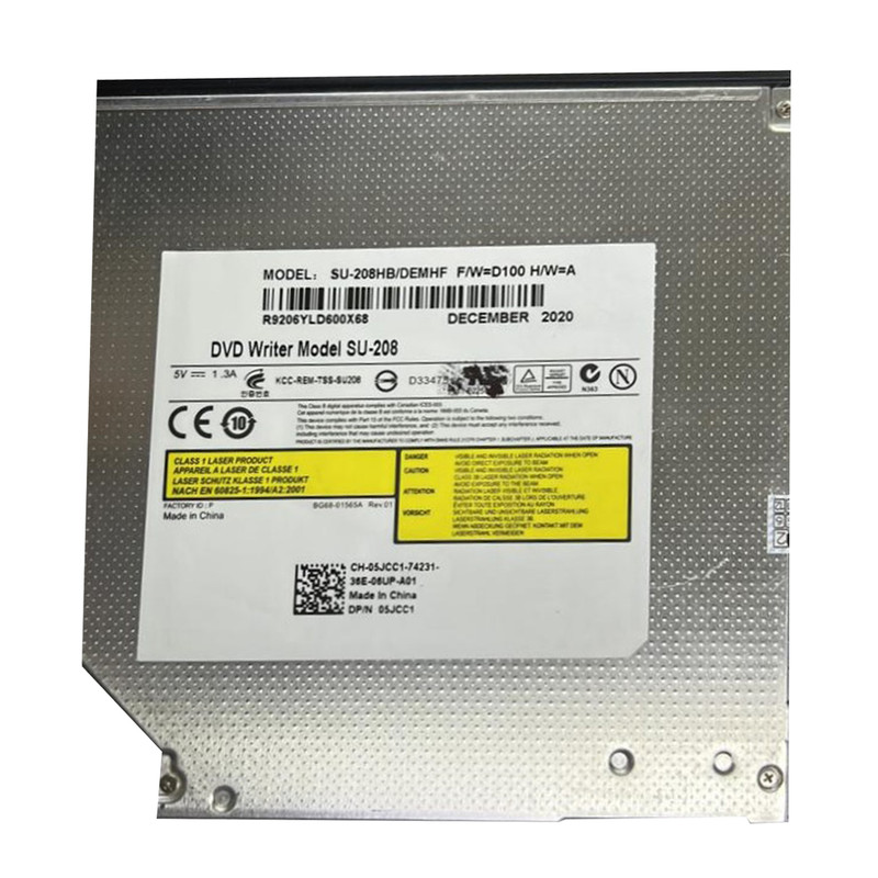درایو DVD اینترنال مدل SU-208 9mm