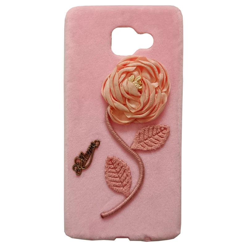  کاور مدل عروسکی کد 14-0 طرح گل مناسب برای گوشی موبایل سامسونگ Galaxy A5 2016 / A510