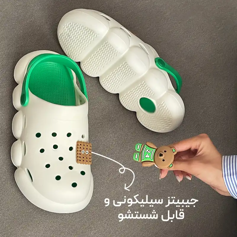 صندل دخترانه مدل بیسکوئیتی کد 96-G