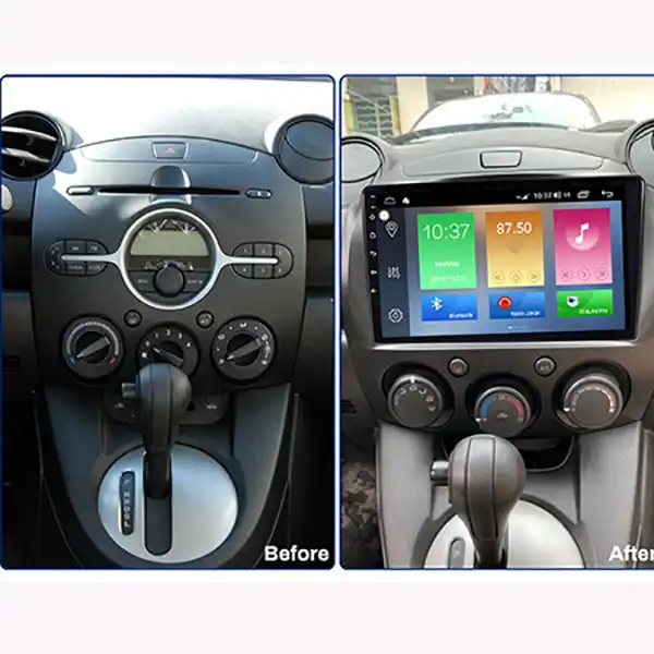 پخش کننده تصویری خودرو اینفینیتی کد m2 مناسب برای مزدا 2