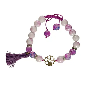 دستبند طلا 18 عیار زنانه الن نار مدل   ELN405