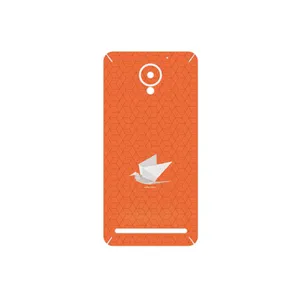 MAHOOT Minimalist origami bird Cover Sticker for Lenovo Vibe C2