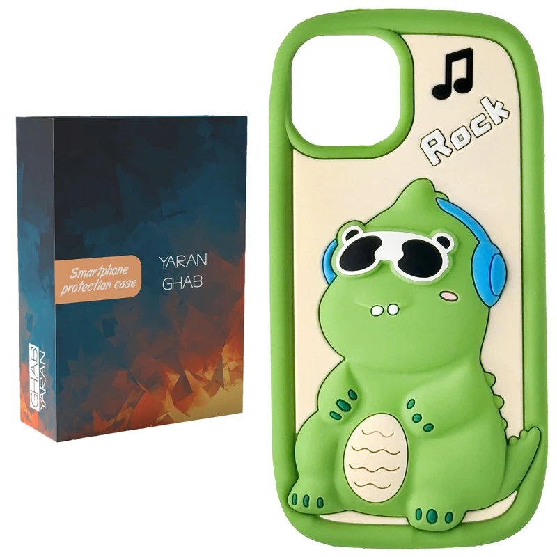 کاور قاب یاران مدل دایناسور مناسب برای گوشی موبایل اپل iPhone 11pro 