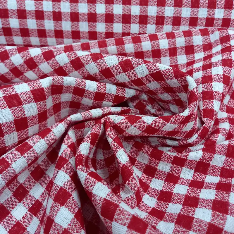 پارچه آشپزخانه طرح چهارخانه