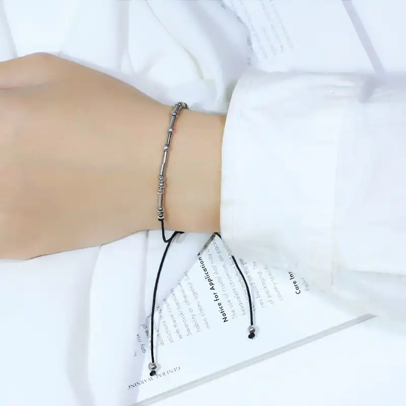 دستبند شریلند مدل مورس کد  LOVE