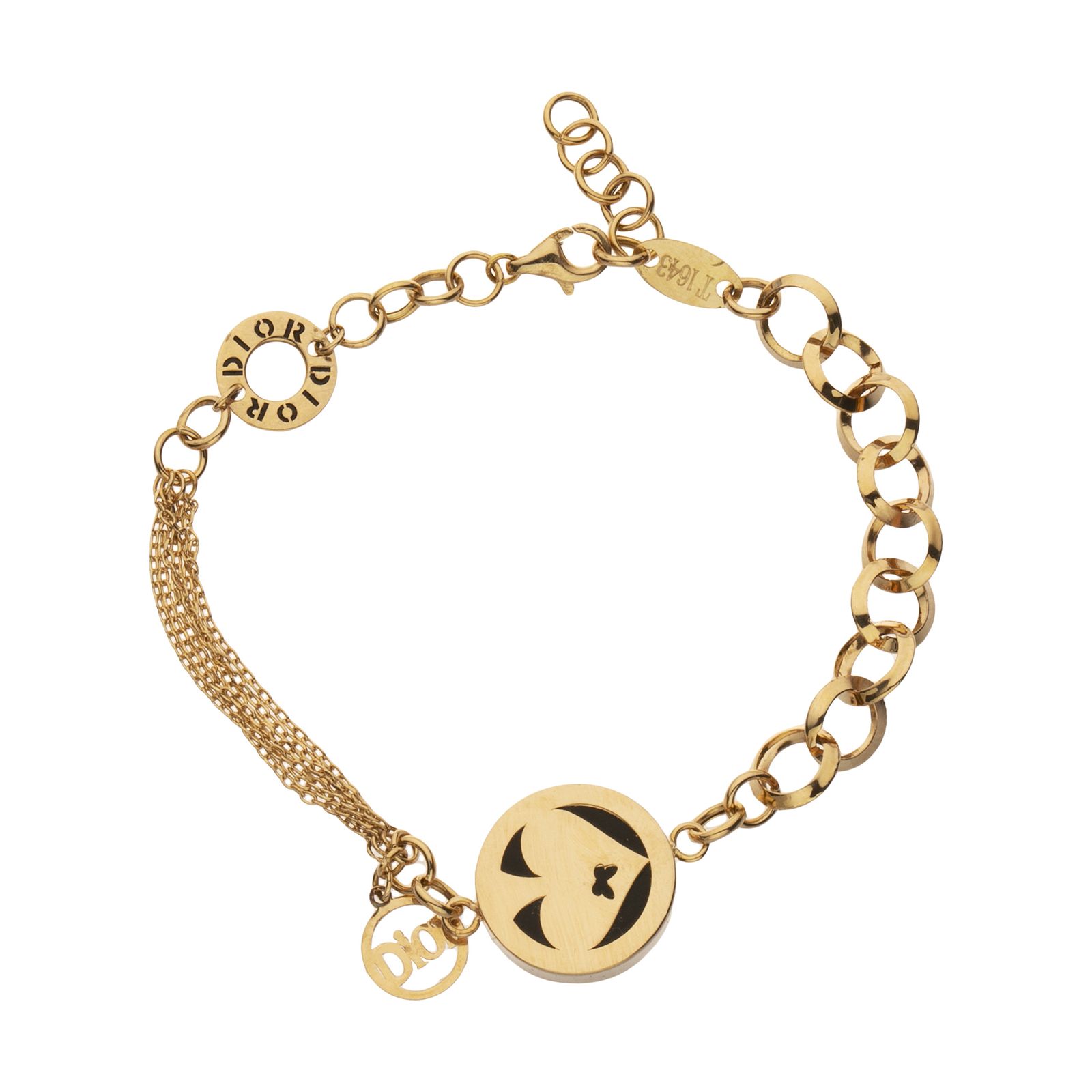 دستبند طلا 18 عیار زنانه مایا ماهک مدل MB1228 -  - 1