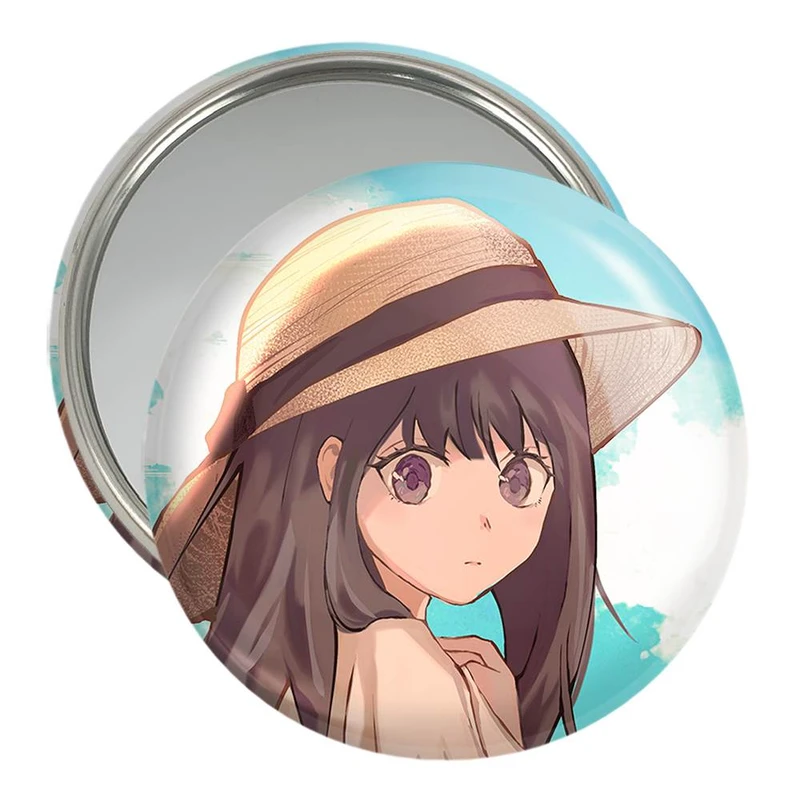 آینه جیبی خندالو مدل تاکینا انیمه لیکوریس ریکویل کد 23025