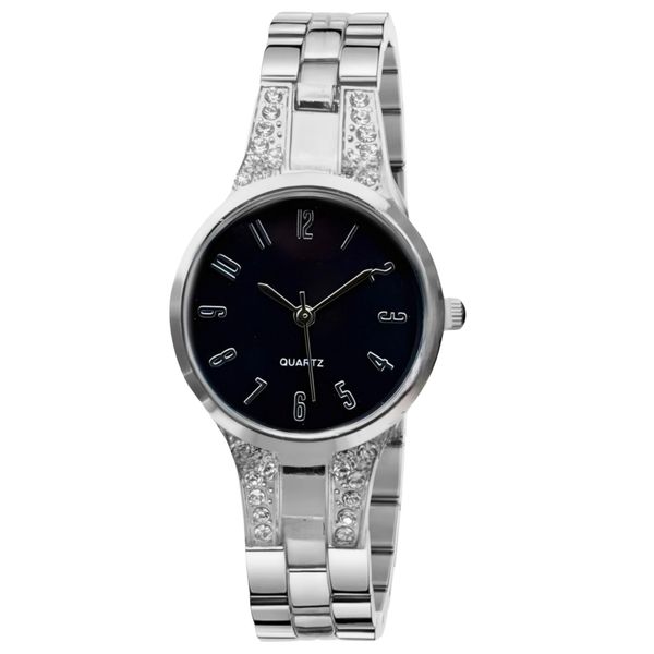 ساعت مچی عقربه‌ای کوارتز زنانه مدل کلاسیک لوکس بند دستبندی کد ۷