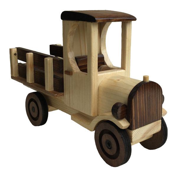 اسباب بازی چوبی مدل کامیون کلاسیک کد NTC1