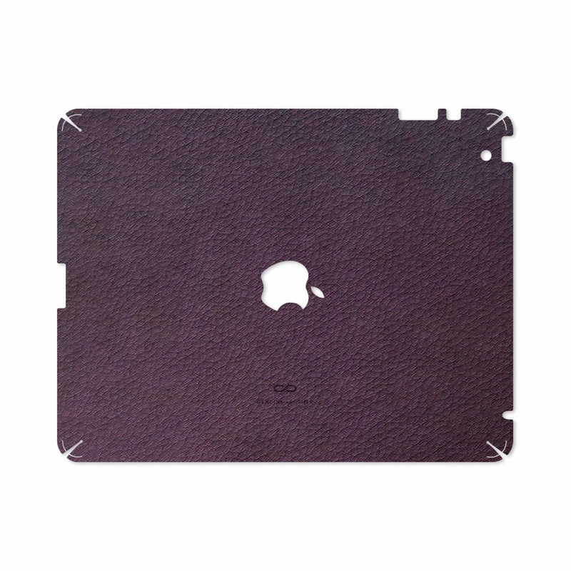 برچسب پوششی ماهوت مدل Purple-Leather مناسب برای تبلت اپل iPad 2 2011 A1397