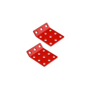 سازه رباتیک مدل صفحه 3×4 با خم 45 درجه فلزی رنگی بسته 2 عددی