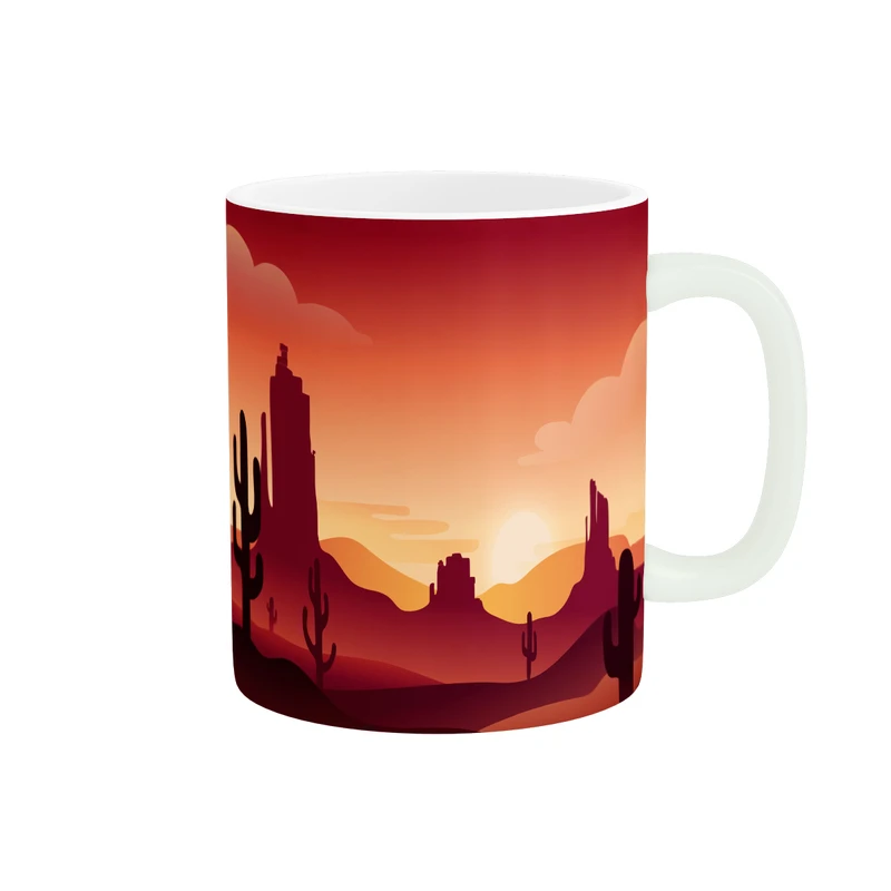 ماگ طرح بیابان کد 25