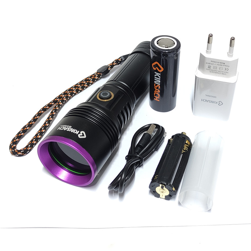 چراغ قوه کینساج مدل یووی کد ks-365nm uv