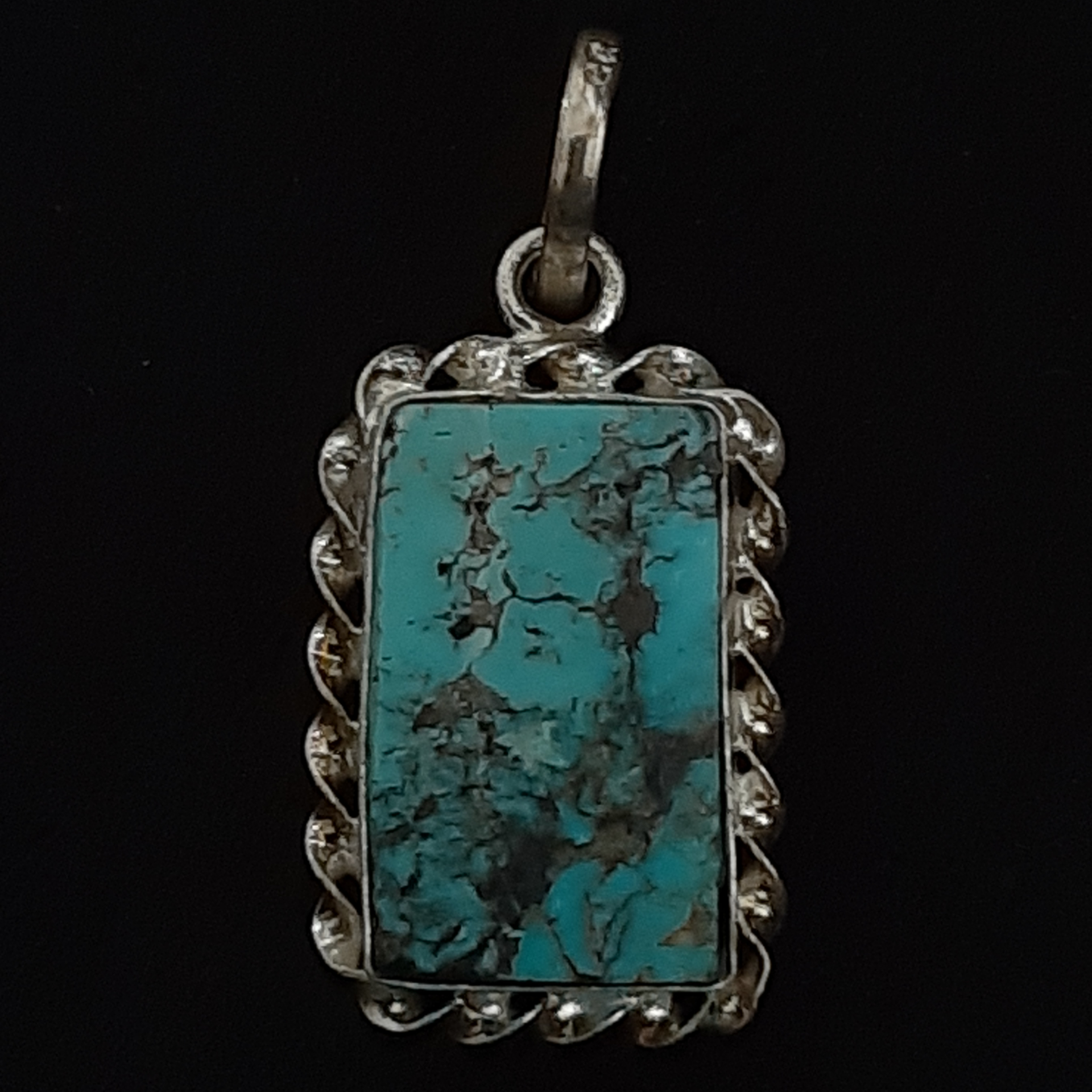 آویز گردنبند نقره زنانه مدل p03