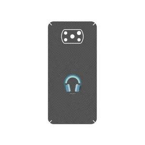 MAHOOT Minimal Headphone Icon Cover Sticker for Xiaomi Poco X3 NFC