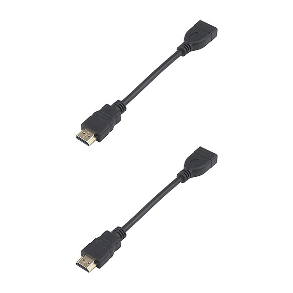 کابل افزایش طول HDMI مدل ‎HDMI-EXTENDER طول 0.2 متر بسته 2 عددی