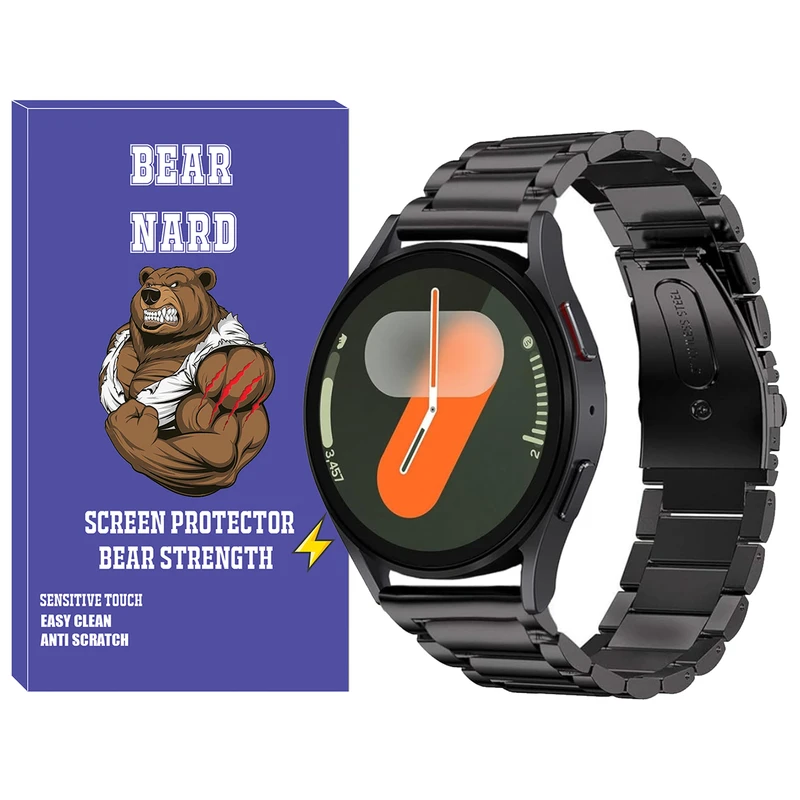 بند برنارد مدل 3Bead-BR مناسب برای ساعت هوشمند سامسونگ Galaxy Watch 7 44mm