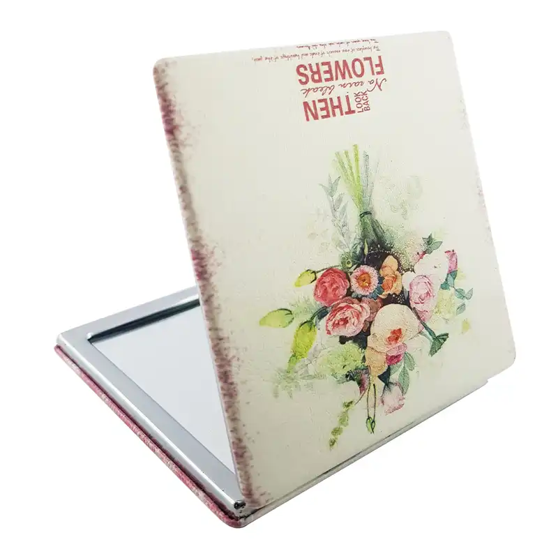 آینه جیبی طرح دسته گل کد Pk-56