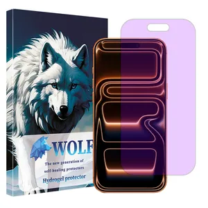 Wolf Eye Care model anti-violet screen protector suitable for Apple iPhone 17 Pro mobile phone
