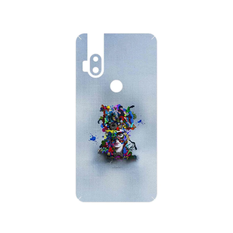 برچسب پوششی ماهوت مدل Collage of surreal Portrait of Women 4 مناسب برای گوشی موبایل موتورولا One Hyper