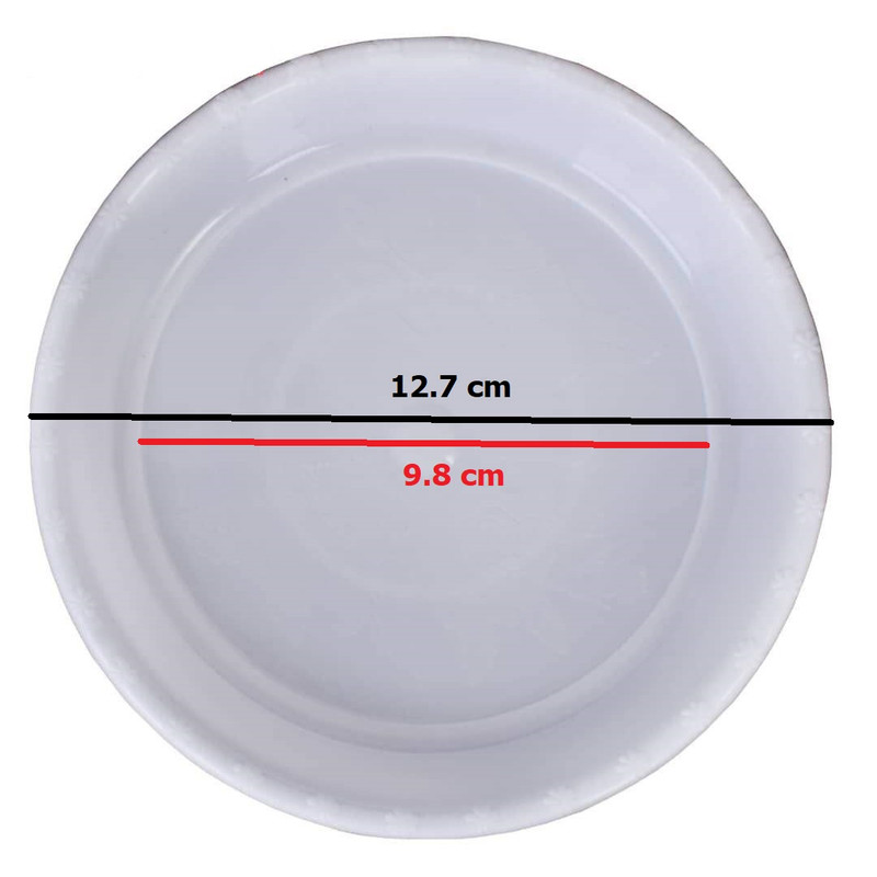 زیرگلدانی مدل 12.7cm بسته 6 عددی