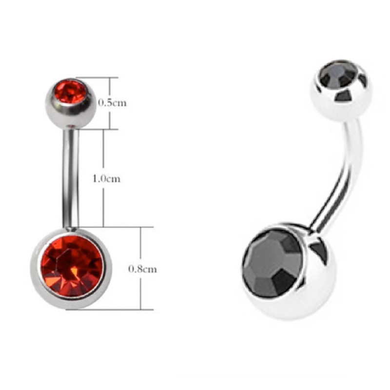 پیرسینگ ناف زنانه پایتخت مدل PS741-A پیرسینگ ناف زنانه پایتخت مدل PS741-A