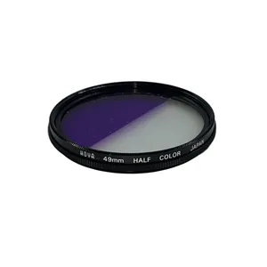 فیلتر لنز هویا مدل 49MM-بنفش-HALF COLOR