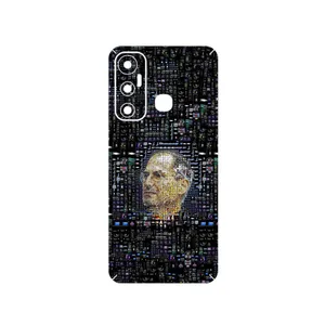 MAHOOT Collage of Steve Jobs 2 Cover Sticker for Infinix Hot 11