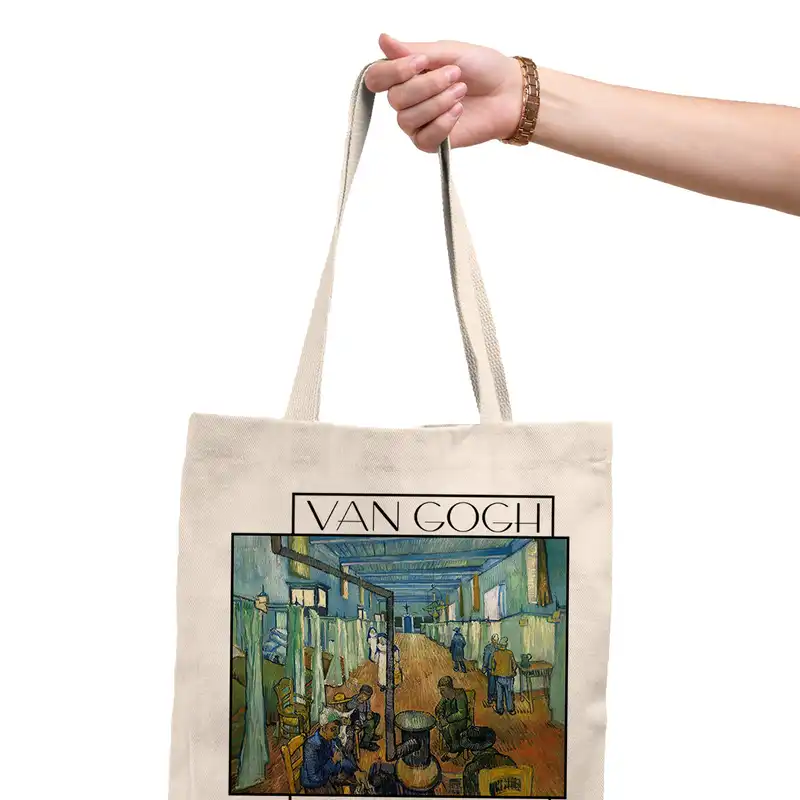 ساک خرید ترمه طراحان ایده مدل قایق های ماهیگیری از ونگوگ کد 0073 - S