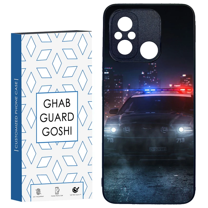 کاور قاب گارد گوشی طرح پلیسی کد TPU-139 مناسب برای گوشی موبایل شیائومی REDMI 12C / POCO C55