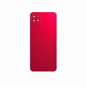 MAHOOT Matte-Warm-Red Cover Sticker for Samsung Galaxy A22 5G