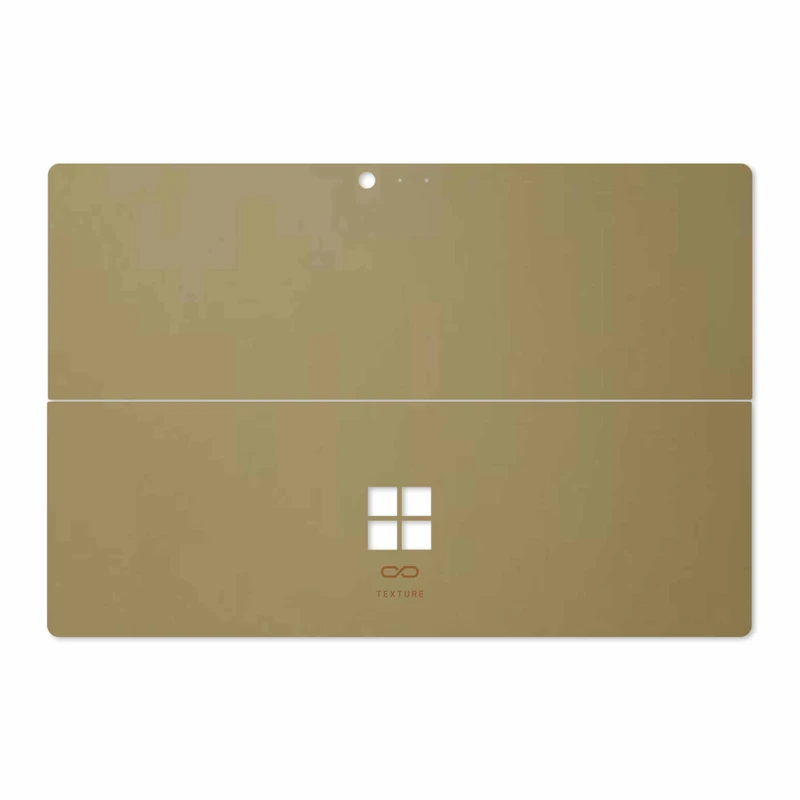 برچسب پوششی ماهوت مدل Matte-Gold مناسب برای تبلت مایکروسافت Surface Pro 4 2015