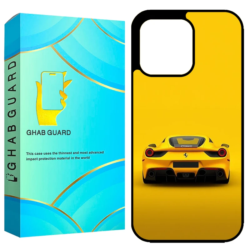  کاور قاب گارد طرح ماشین مدل GCHP13P مناسب برای گوشی موبایل اپل iPhone 13 Pro