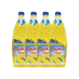 روغن ذرت و کانولا سهرین - ۹۰۰ میلی لیتر مجموعه ۴ عددی