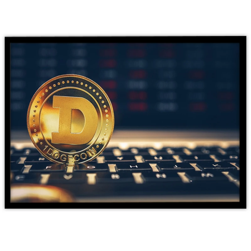 تابلو بکلیت طرح ارز دیجیتال دوج کوین مدل B-S2542