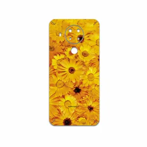 MAHOOT Yellow-Flower Cover Sticker for Nokia 5.4