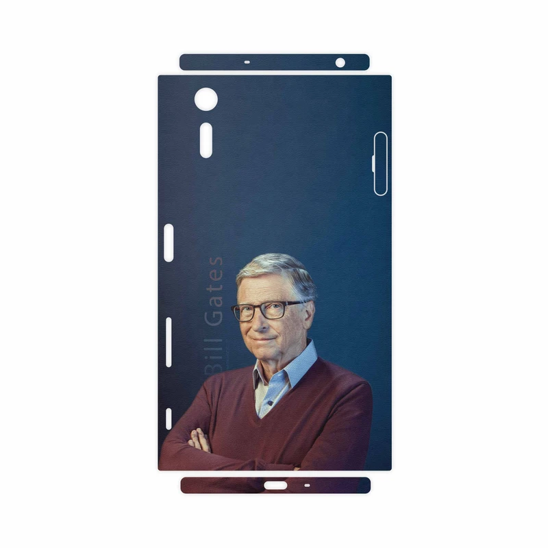 برچسب پوششی ماهوت مدل Bill Gates-FullSkin مناسب برای گوشی موبایل سونی Xperia XZ