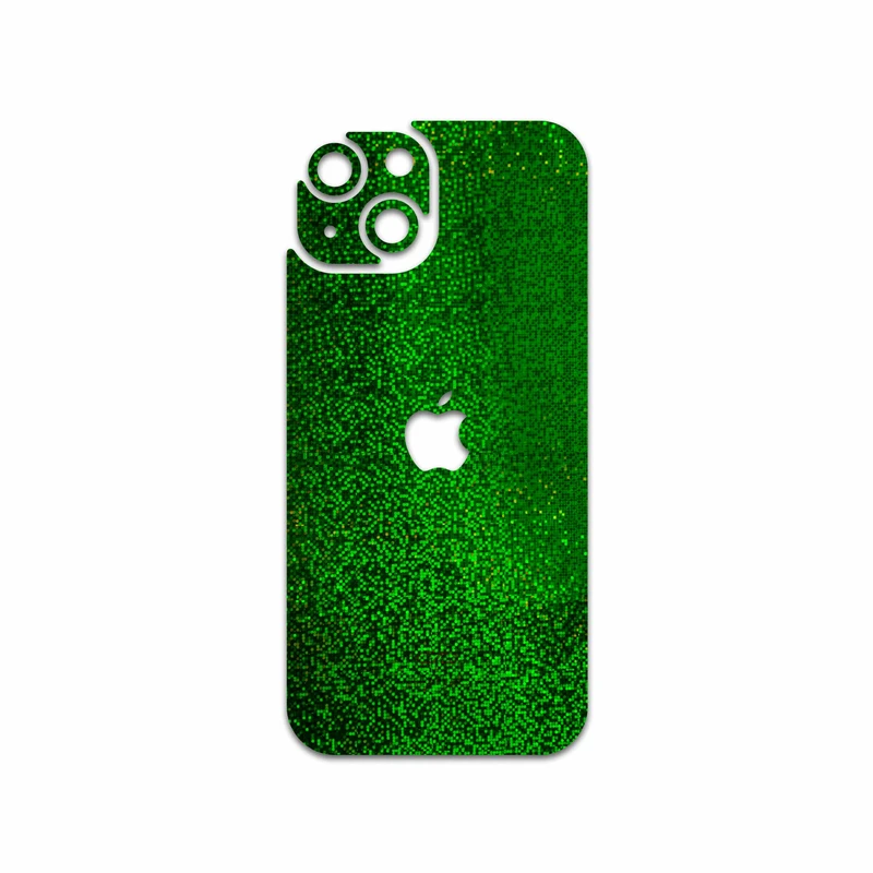 برچسب پوششی ماهوت مدل Green-Holographic مناسب برای گوشی موبایل اپل iPhone 15