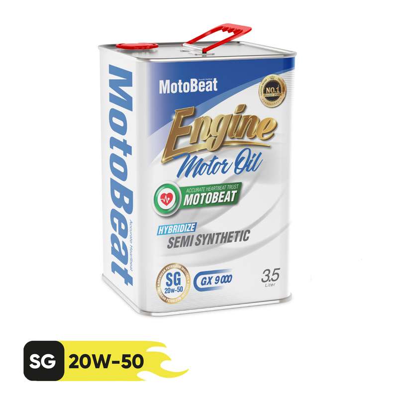 روغن موتور موتوبیت مدل SG 20W50 حجم 3.5 لیتر