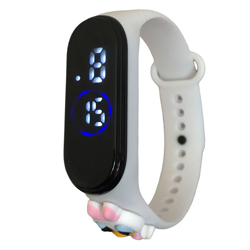 ساعت مچی دیجیتال بچگانه مدل ضد آب لمسی سیلیکونی کد 77  W IT DUCK