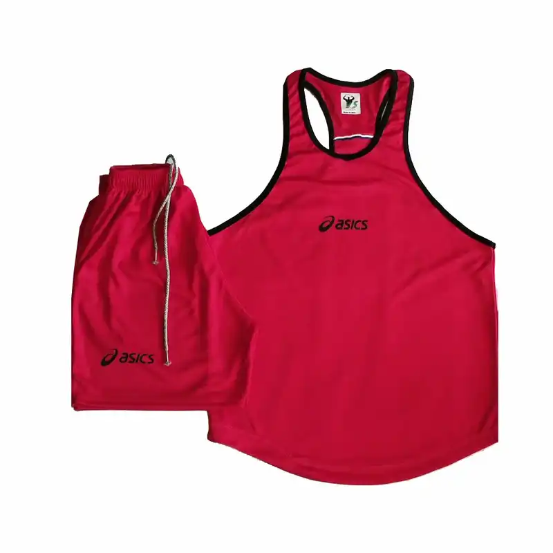 ست تاپ و شلوارک ورزشی مردانه مدل asred