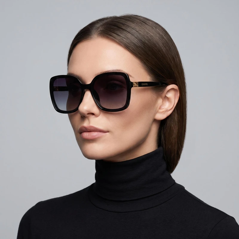 عینک آفتابی مربعی زنانه مدل p8912