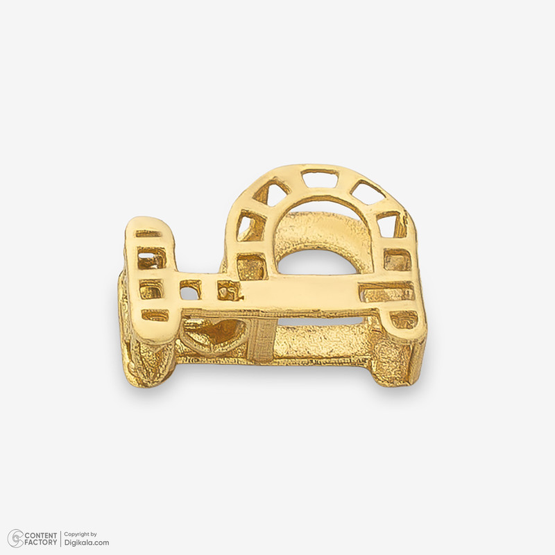 آویز گردنبند طلا 18 عیار زنانه گالری طلای مهرسین طرح حرف P