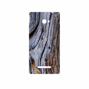 MAHOOT Wood Texture 7 Cover Sticker for HTC 8X