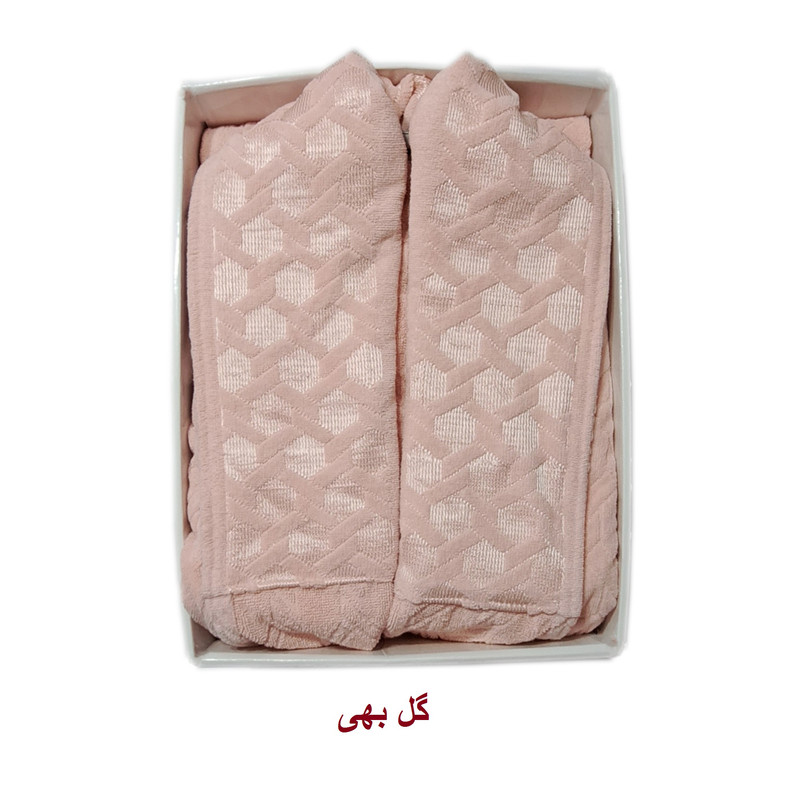 حوله پالتویی آلامع طرح کریستال  کد 7070 سایز 125