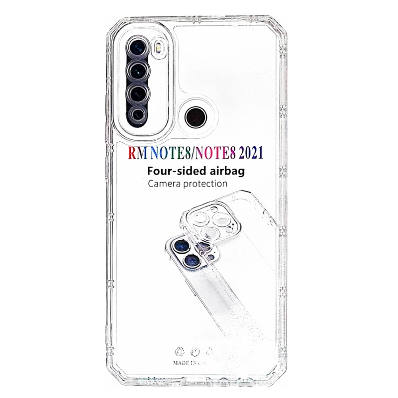 کاور مدل ژله ای کپسول دار P1 مناسب برای گوشی موبایل شیائومی Redmi Note8 / Note 8