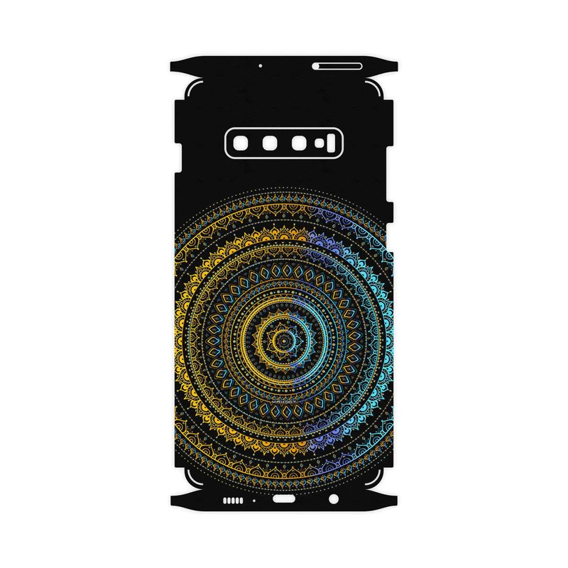 برچسب پوششی ماهوت مدل Mandala Design 2-FullSkin مناسب برای گوشی موبایل سامسونگ Galaxy S10 Plus