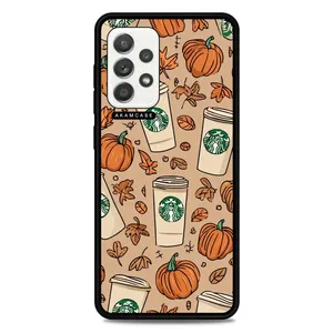 AKAM AMC-WSGA52-PUMPKIN-23 Cover For Samsung Galaxy A52